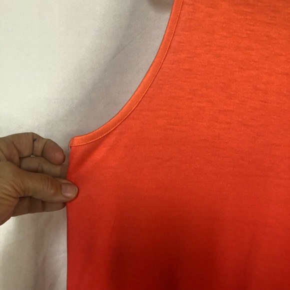 Anrabess  Dress Maxi Ombré Sleeveless Tank Top Shirt Tail Hem Beach Vacation - Picture 3 of 9